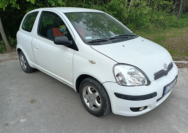 Toyota Yaris cena 4800 przebieg: 232000, rok produkcji 2004 z Zgierz małe 232